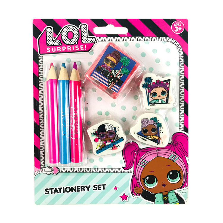 Picture of LOL2P LOL SURPRISE STATIONERY SET WITH ACCESSORIES